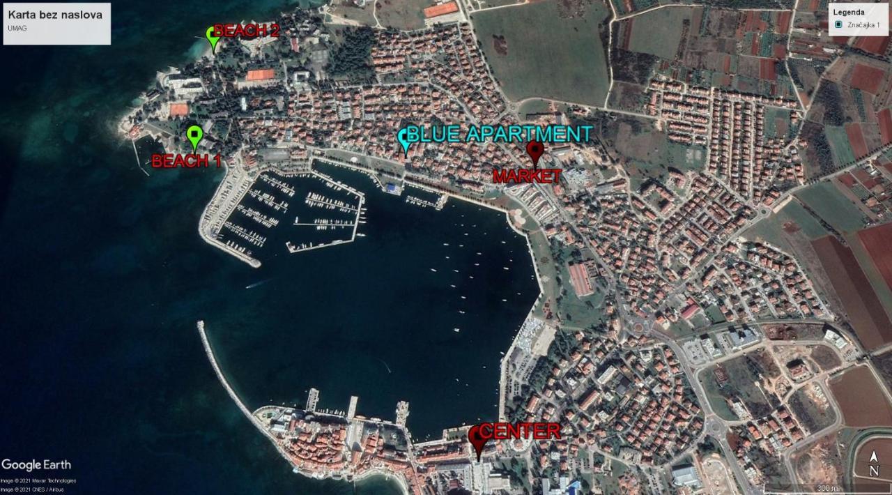 Blue Apartment Umag Zewnętrze zdjęcie